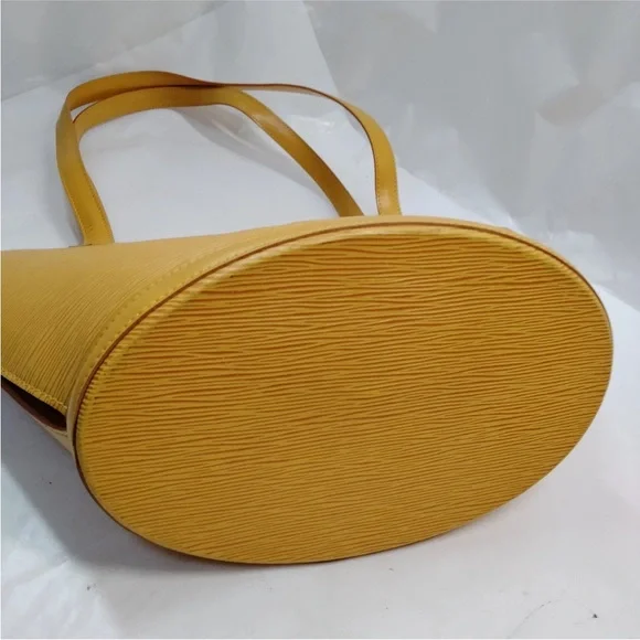 Louis Vuitton St. Jacques Yellow Epi Leather Shoulder Bag - Picture 5 of 9